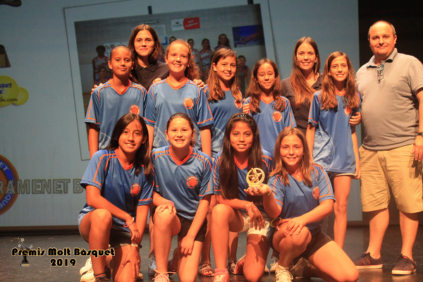 Gramenet BC Blau -Mini femení-: Campió nivell C1 Fase Regular