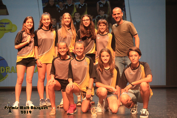 Menció Especial "Esforç i Superació":: B. Draft Gramenet Negre - Mini femení -