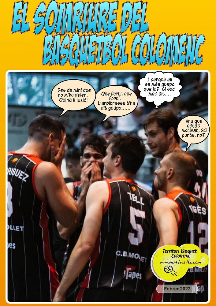 El Somriure del Basquetbol Colomenc - Febrer 2022 -