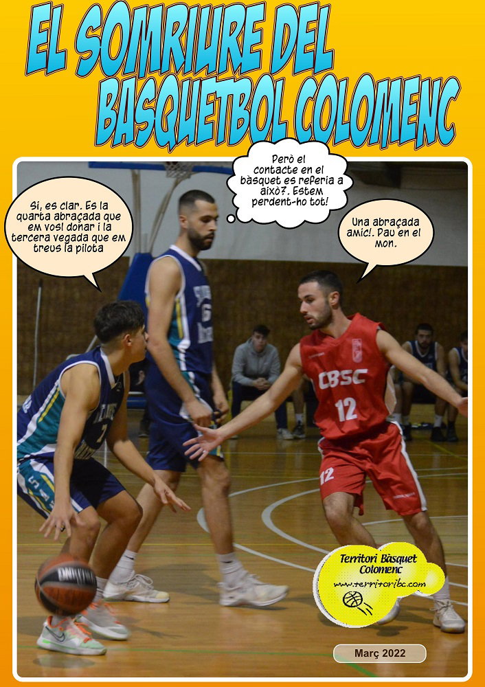 El Somriure del Basquetbol Colomenc - Març 2022 -