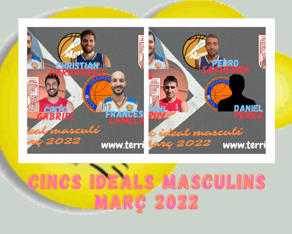 Cincs Ideals masculins Març 2022