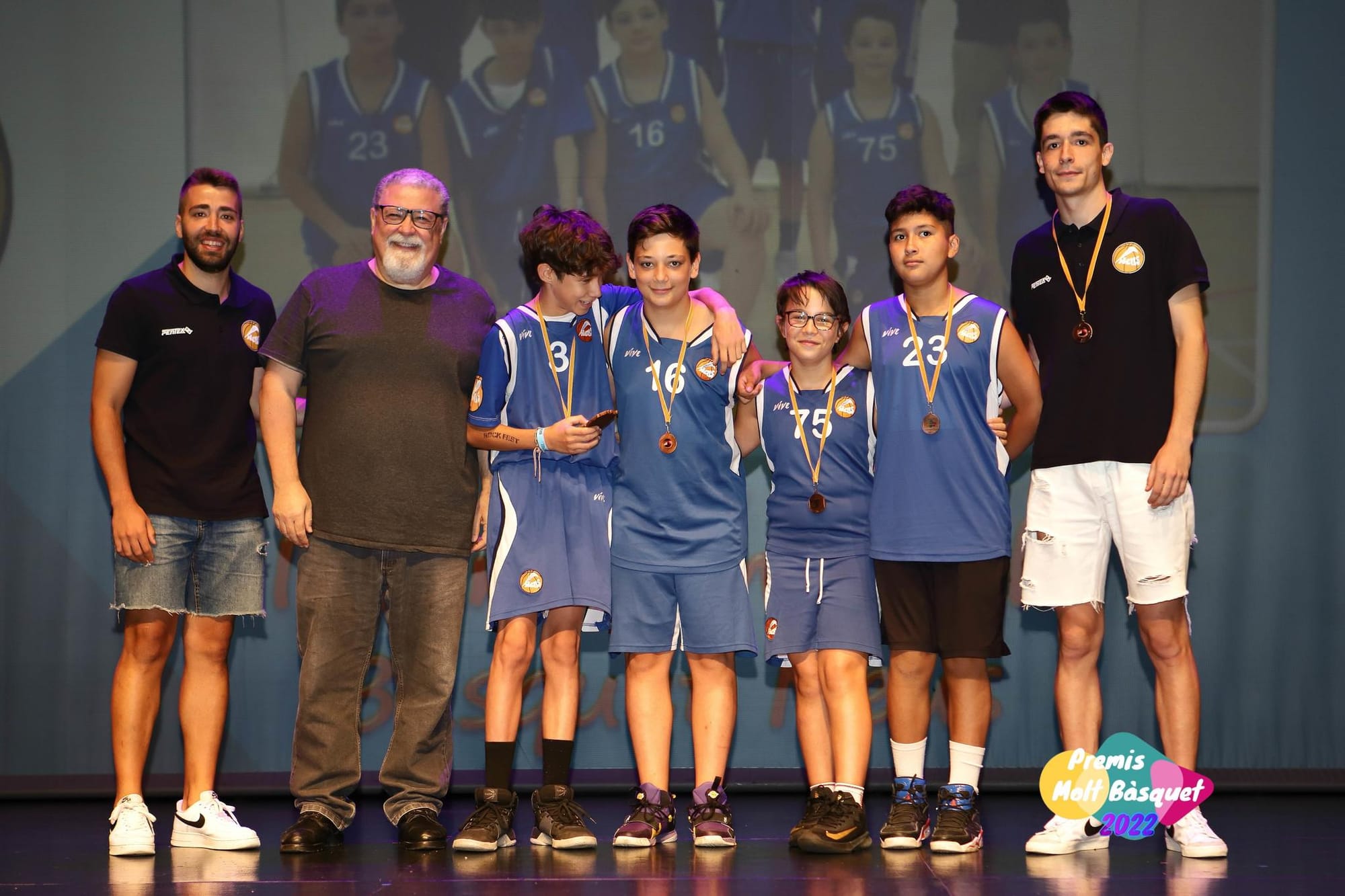 Menció Bàsquet Neus (Infantil masculi) Campions Fase Regular CEEB masculí