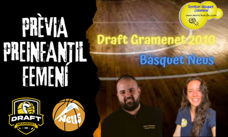 Prèvia derbi colomenc: B. Draft Gramenet 2010 – Bàsquet Neus. Preinfantil femení