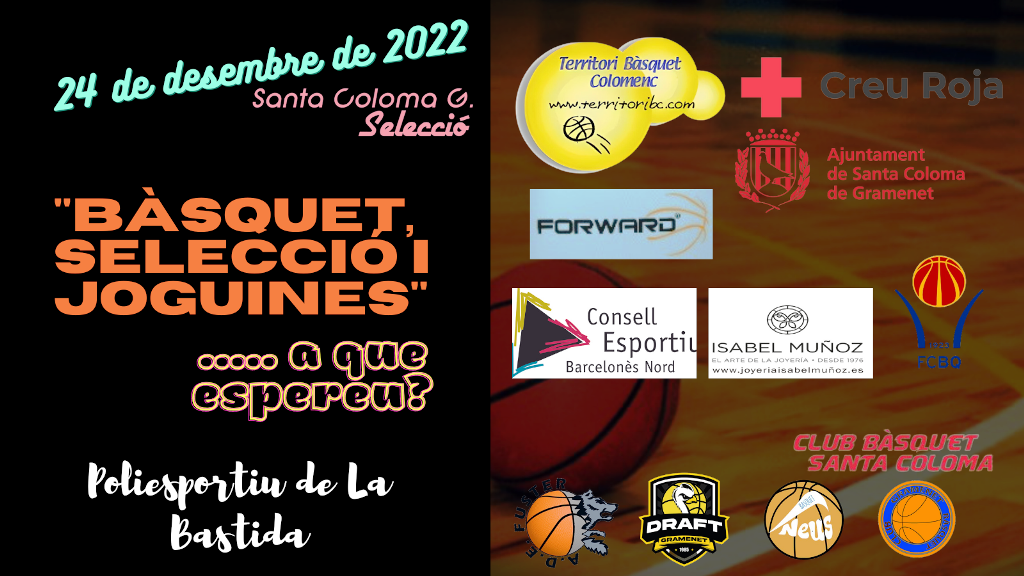 “Bàsquet, Selecció i Joguines”: Els integrants finals de les seleccions colomenques