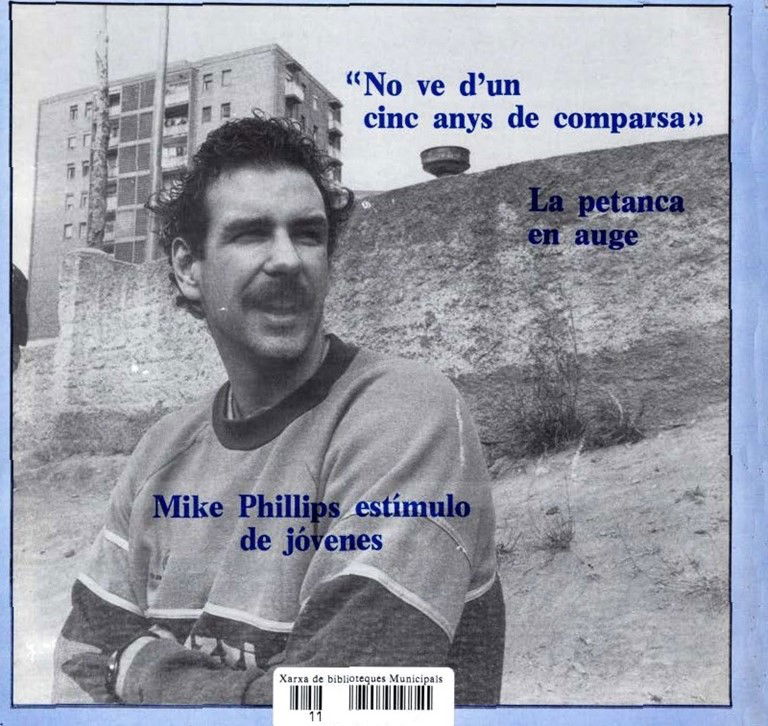 Records històrics. Veritable ídol del Licor 43. Mike Phillips, el cel pot esperar