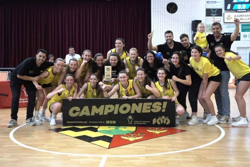 Els primers colomencs campions femenins de Catalunya