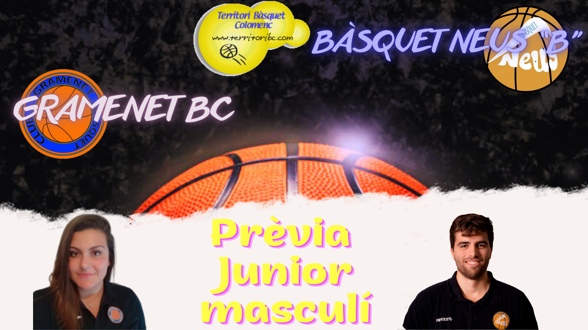 Prèvia derbi colomenc: Gramenet BC - Bàsquet Neus “B”. Junior masculí