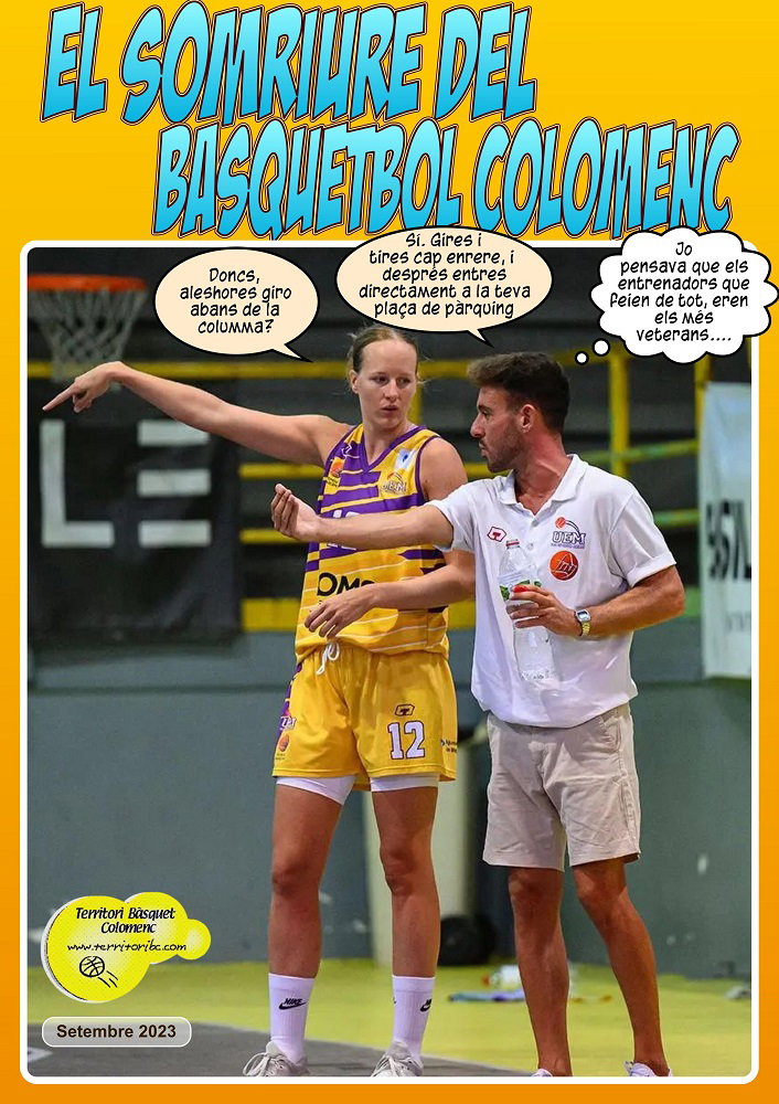 El Somriure del Basquetbol Colomenc - Setembre 2023 -