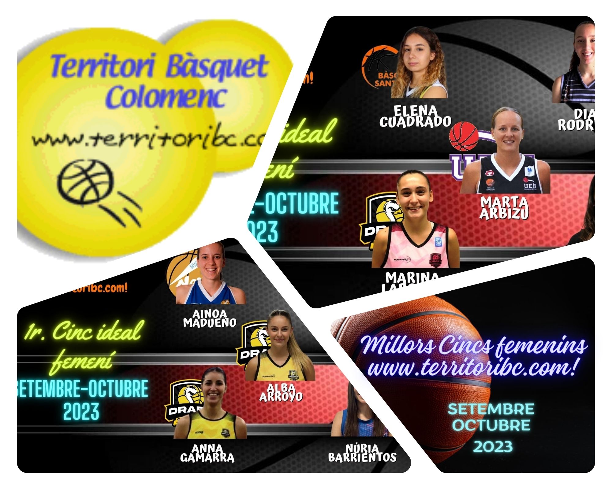 Cincs ideals femenins www.territoribc.com Setembre-Octubre 2023