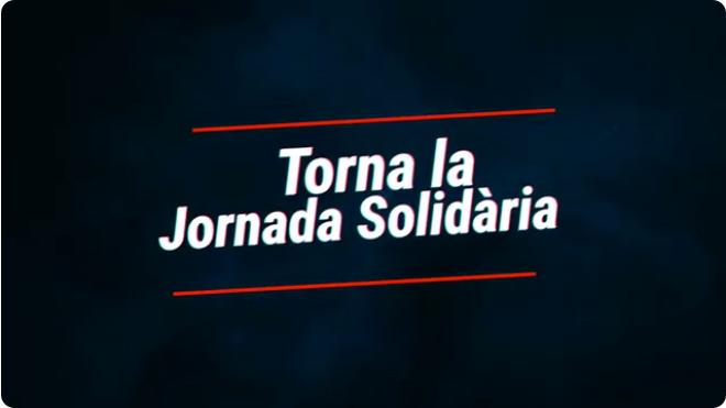 El primer video de la Jornada Solidària 2023. Comencem!