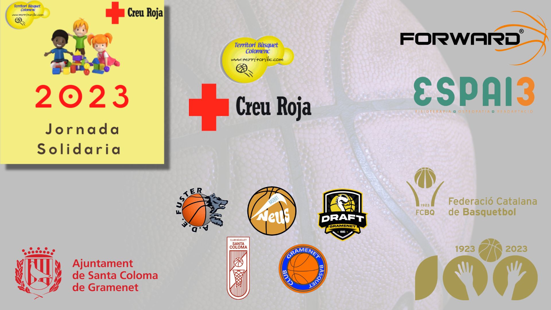 Jornada Solidària 2023. Els primers grans col·laboradors