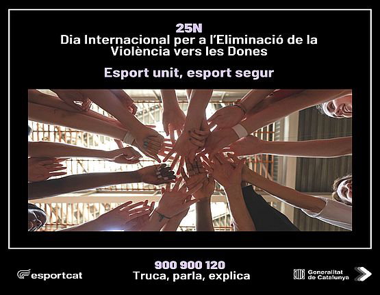 Compromís en un dia especial. Manifest del món de l’Esport per a l’eliminació de la violència envers les dones