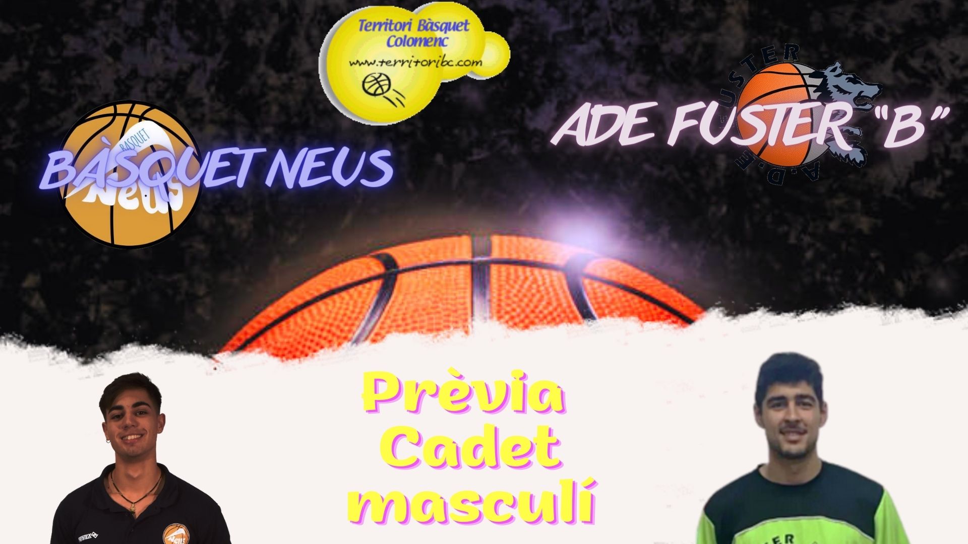 Prèvia derbi colomenc: Bàsquet Neus - ADE Fuster "B". Cadet masculí