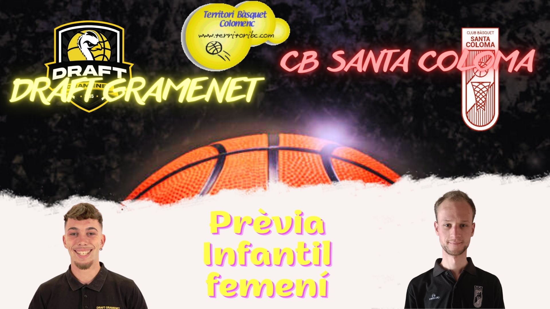 Prèvia derbi colomenc: Draft Gramenet - CB Santa Coloma. Infantil femení