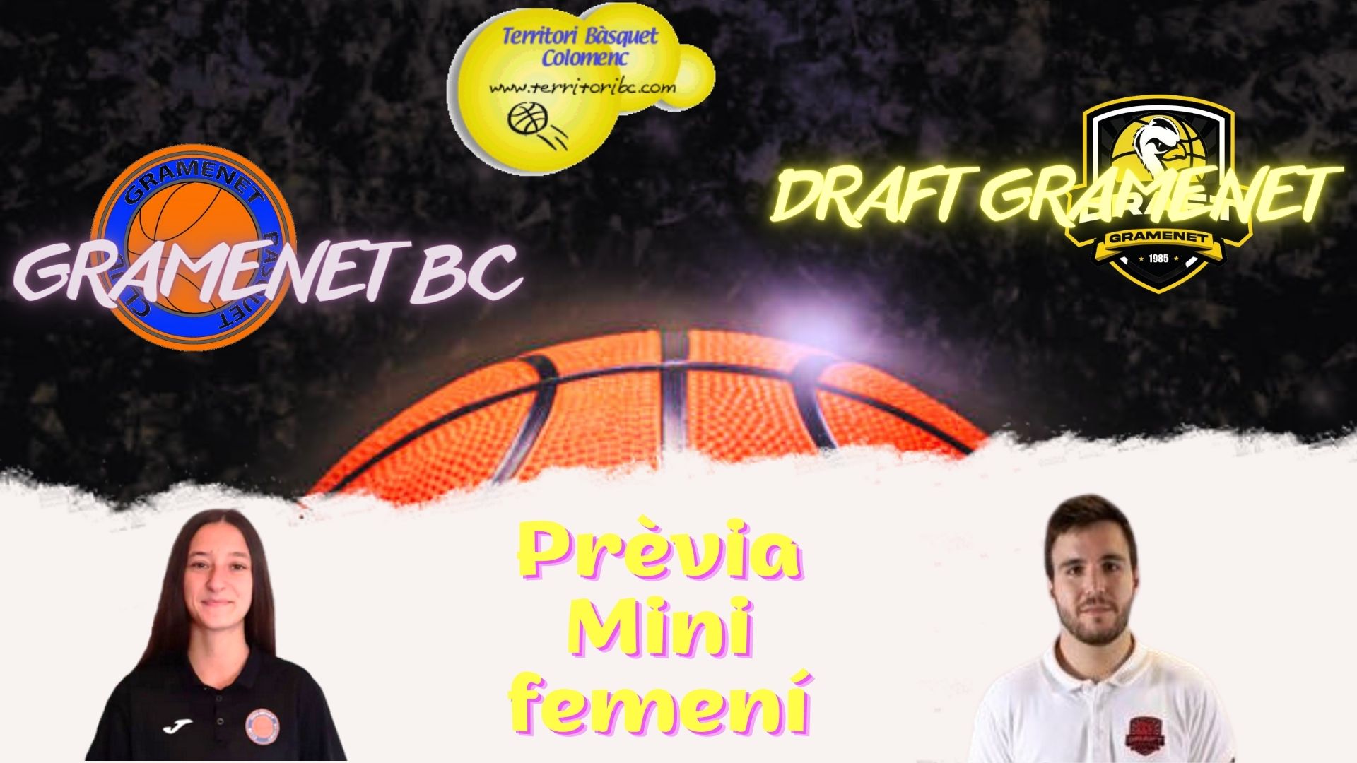 Prèvia derbi colomenc: Gramenet BC -Draft Gramenet. Mini femení