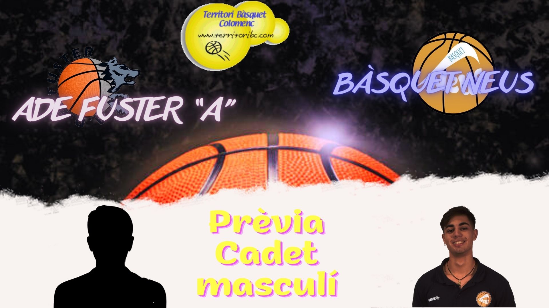 Prèvia derbi colomenc: ADE Fuster "A" - Bàsquet Neus.  Cadet masculí