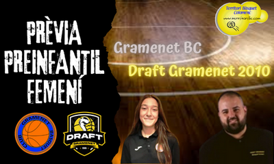 Previa derbi colomense: Gramenet BC – B. Draft Gramenet 2010. Preinfantil femenino