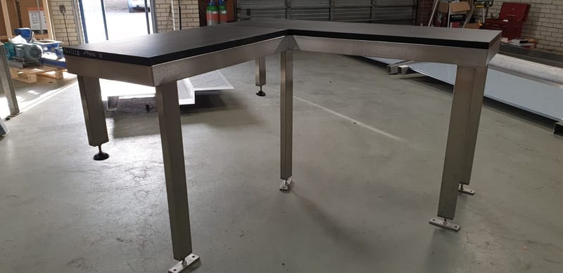 Box section frames and handrails