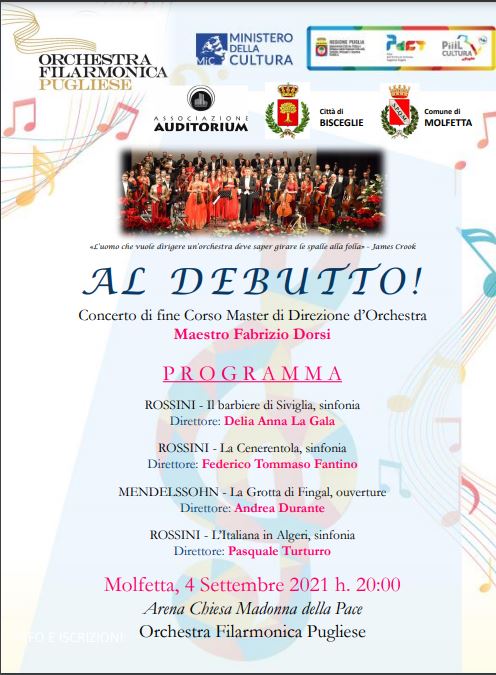Concerto di fine Corso Master Direzione d'Orchestra