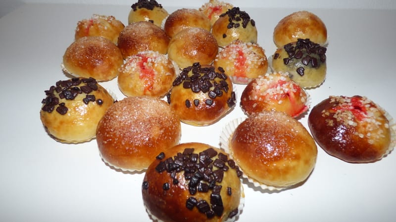 Minis Brioches aux œufs frais