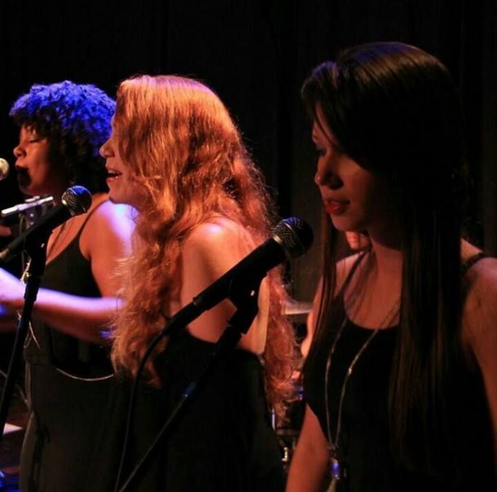 Alguns registros fotográficos de Roseane Garcia em palco