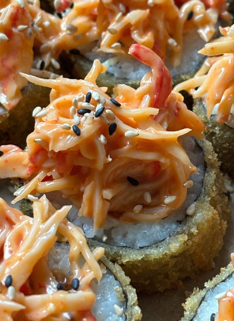 Crunchy Prawn or Salmon