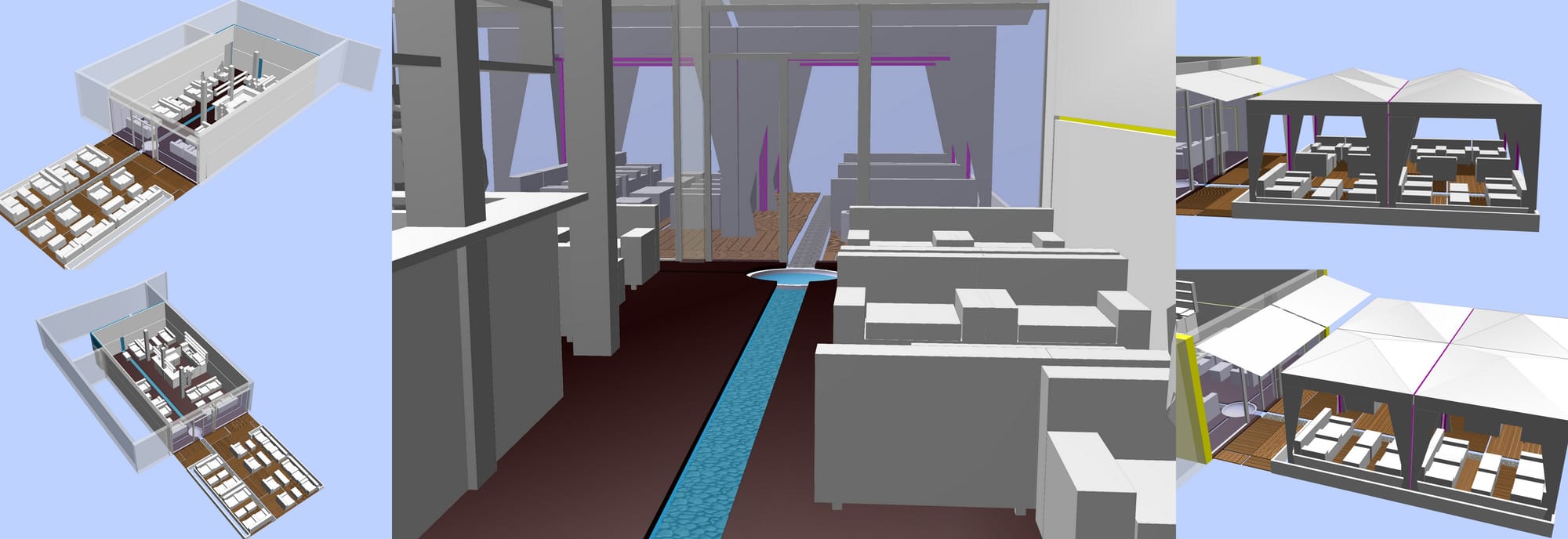 Waterflow bar
