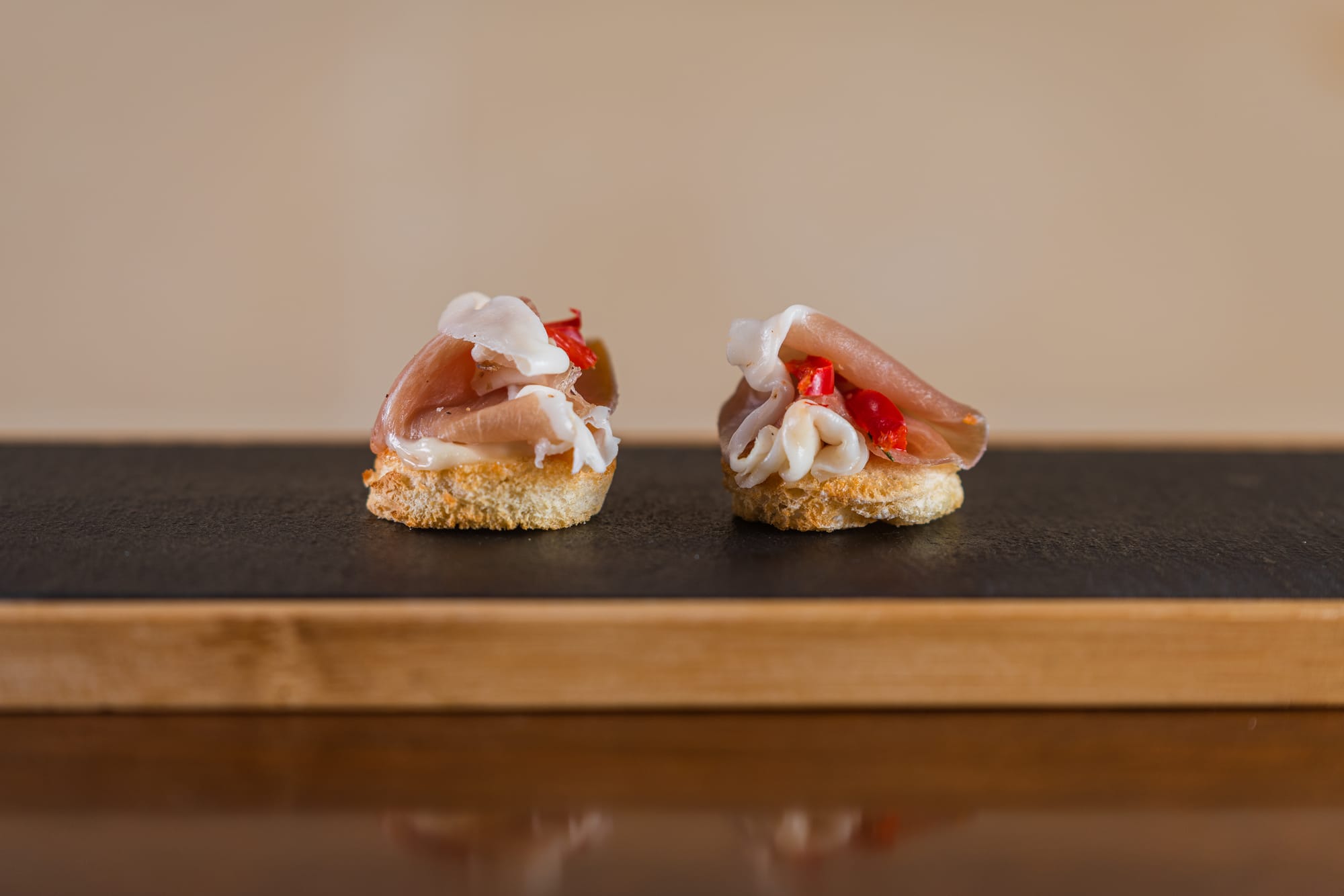 Parma Ham Canapes