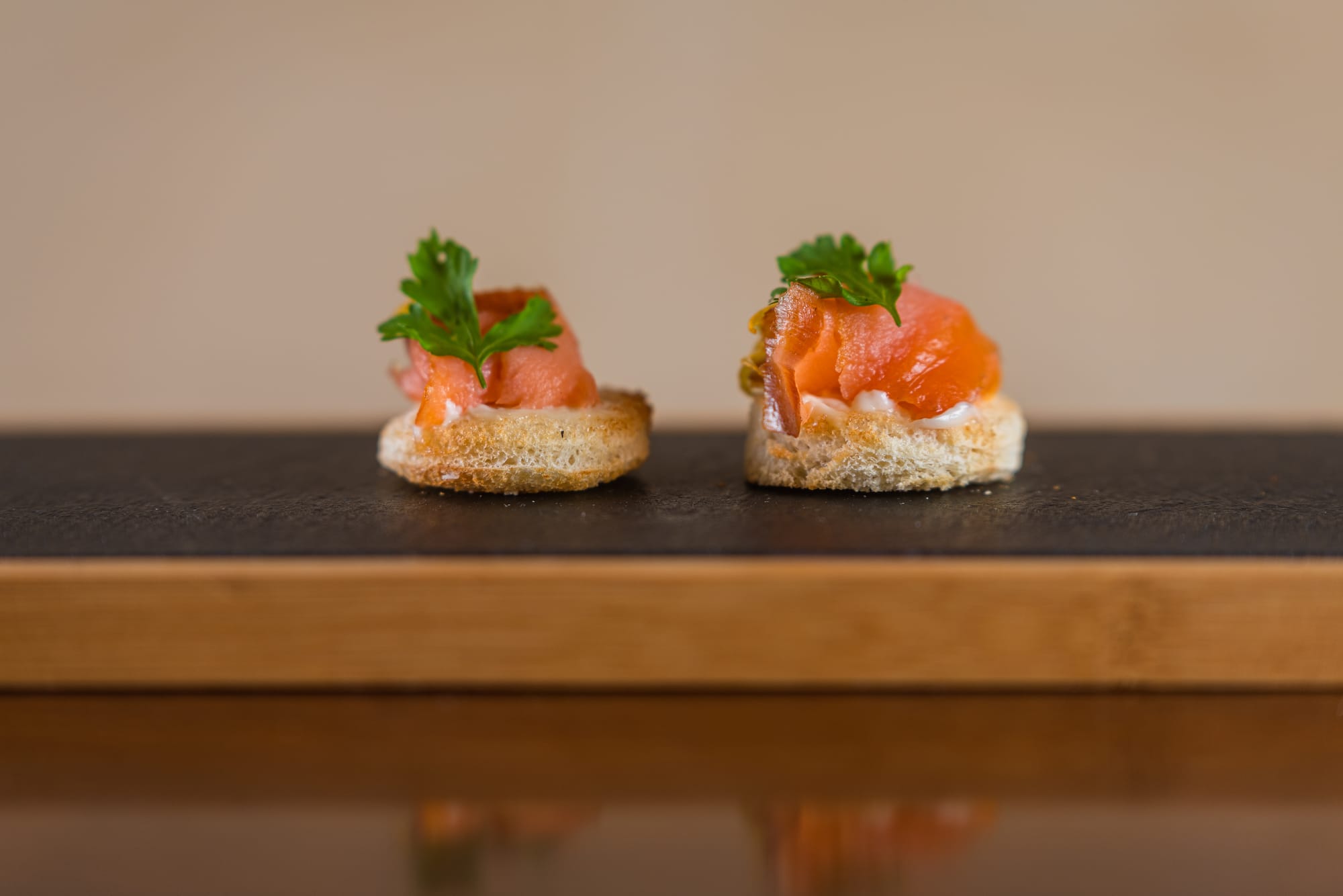 Salmon Canapes