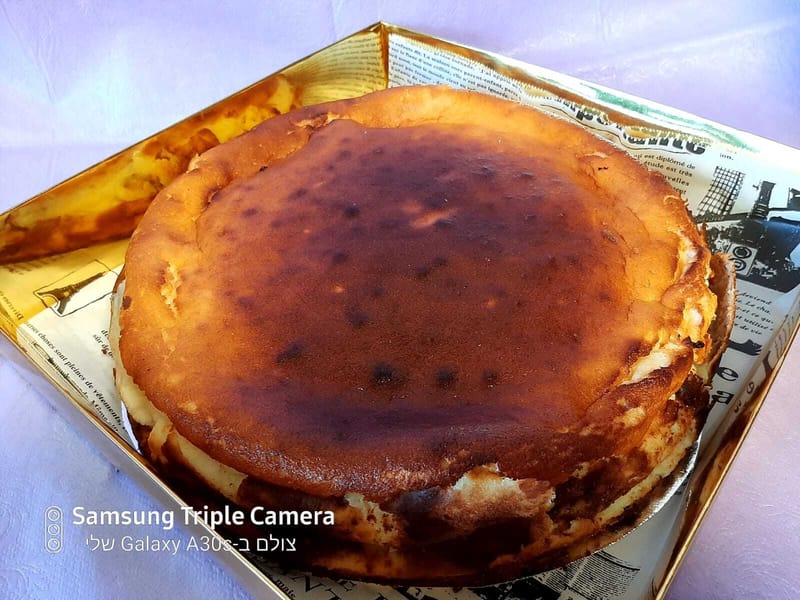 עוגת גבינה קוטר 24'