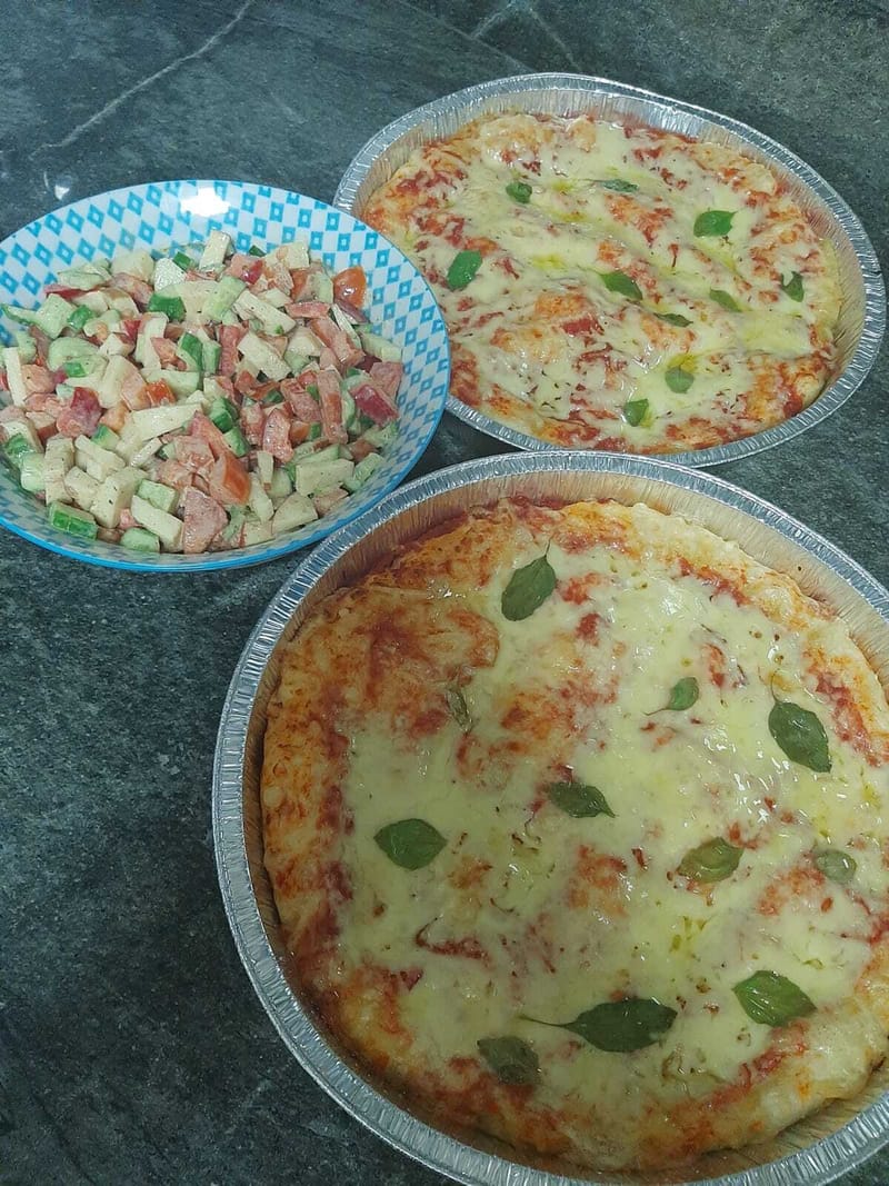 חדש* פיצה איטלקית אמיתית קוטר 28'