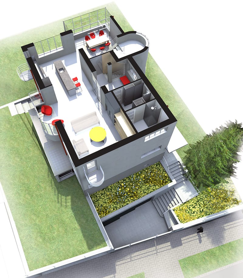 funkcionalistická vila █  Praha