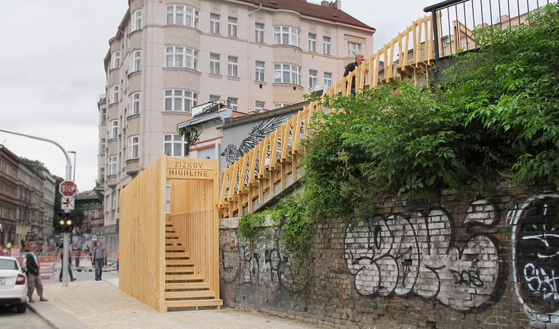 dočasná instalace █ Praha