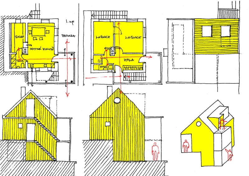 rodinný dům █ Řevnice