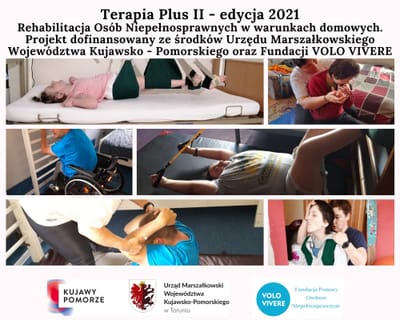 Terapia plus - edycja II 2021 - Rehabilitacja Osób Niepełnosprawnych w warunkach domowych - Urząd Marszałkowski - edycja 2021