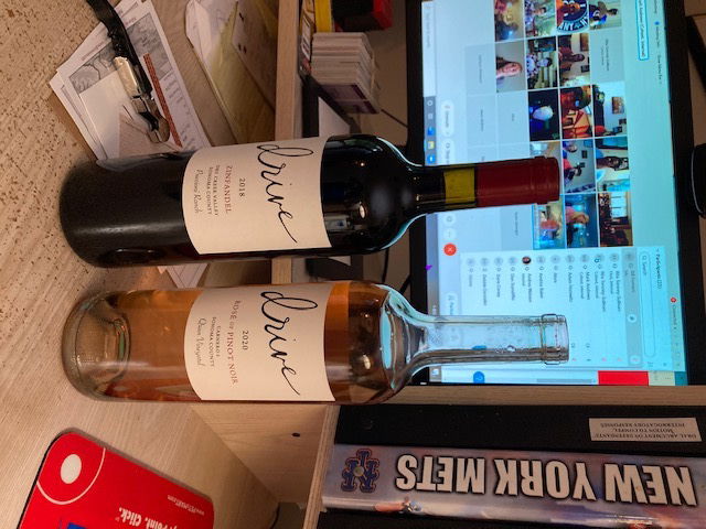 The two wines from the wine testing