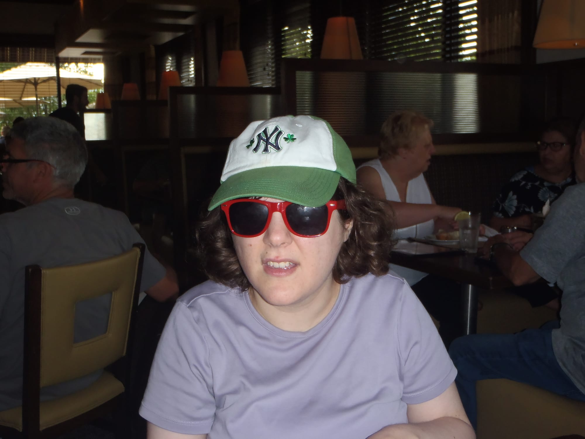 Eileen at Vinnie's Mulberry Street