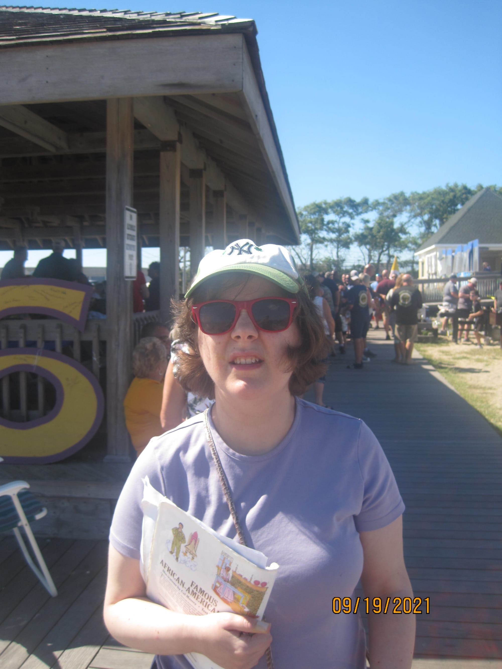 Eileen at the Islip FD Picnic