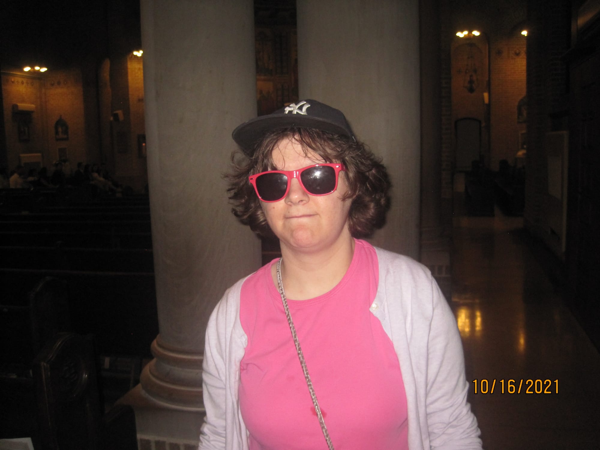 Eileen in St. Patrick's Church