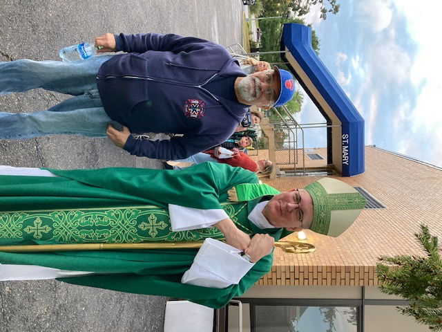 Bishop Barres and me