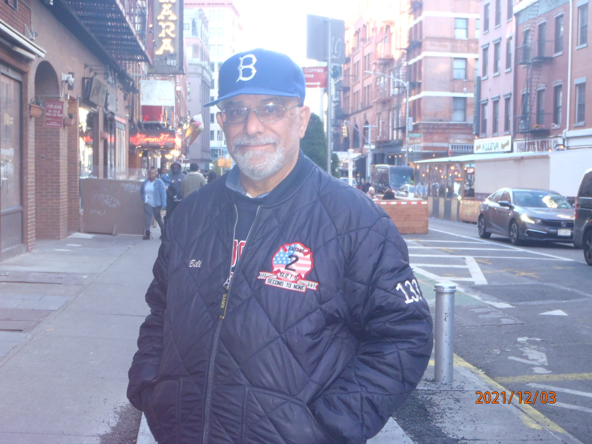 Me on Grand Street in Little Italy