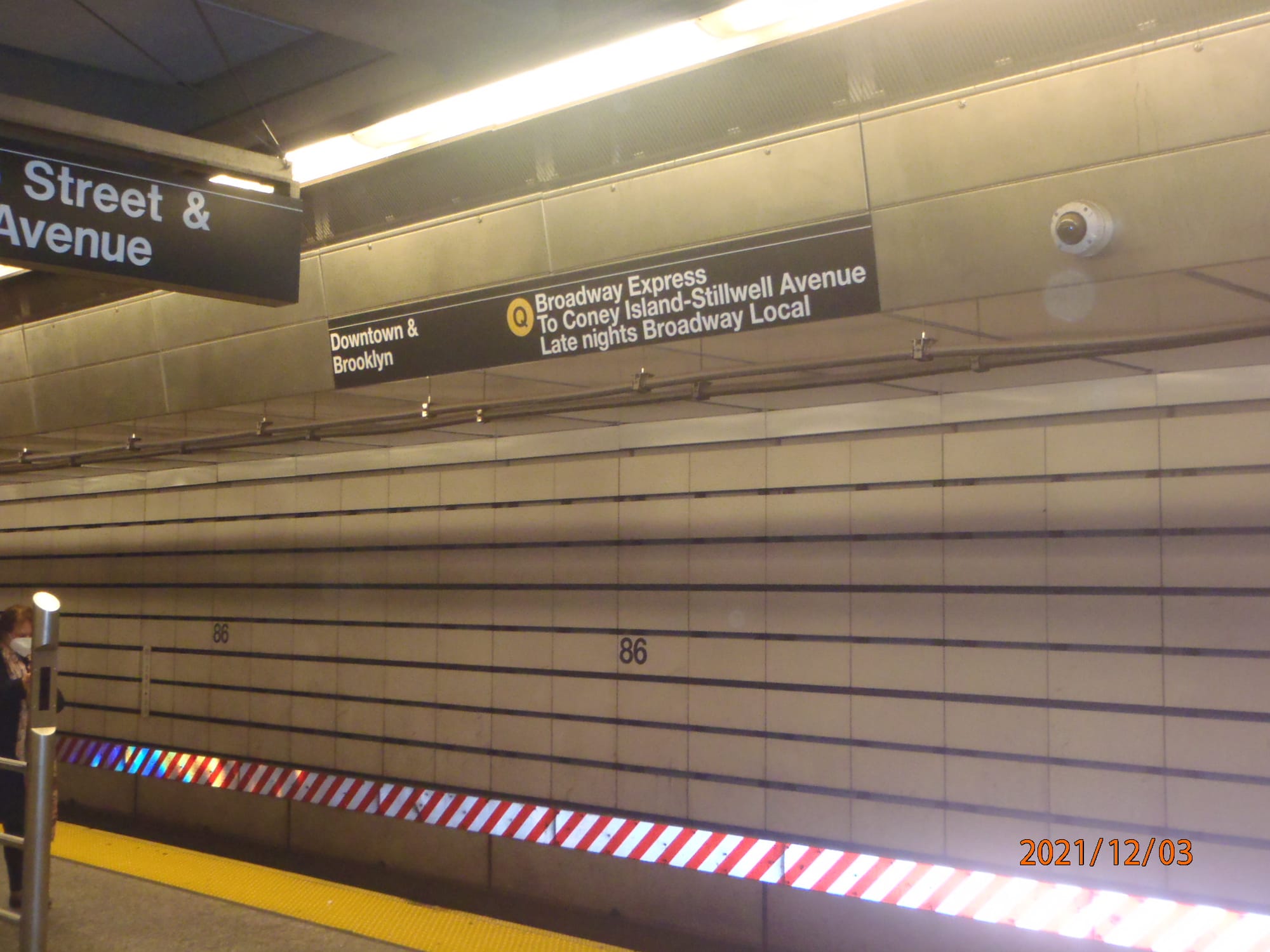 Subway station at 86th Street & 2nd Avenue