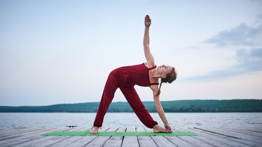 Trikonasana Yoga