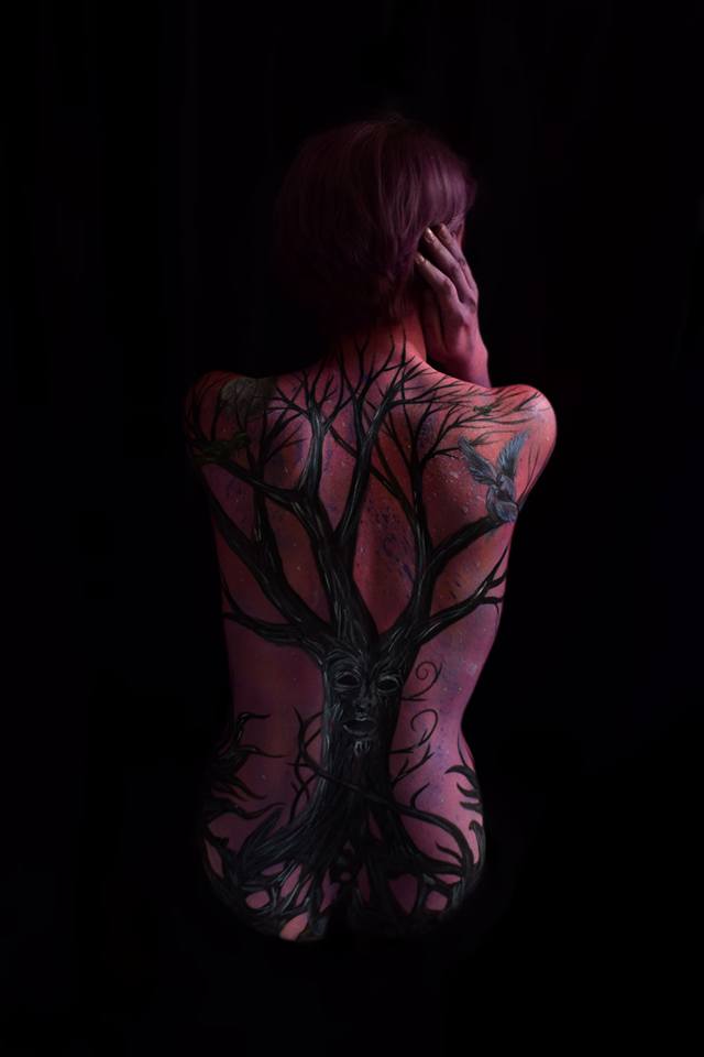 Creative body painting