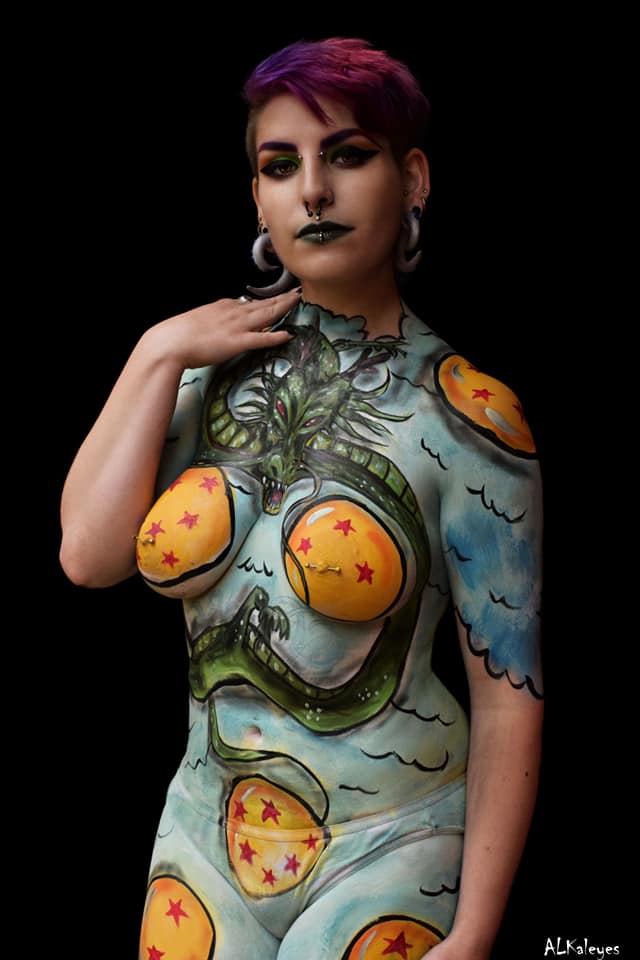 Creative body painting