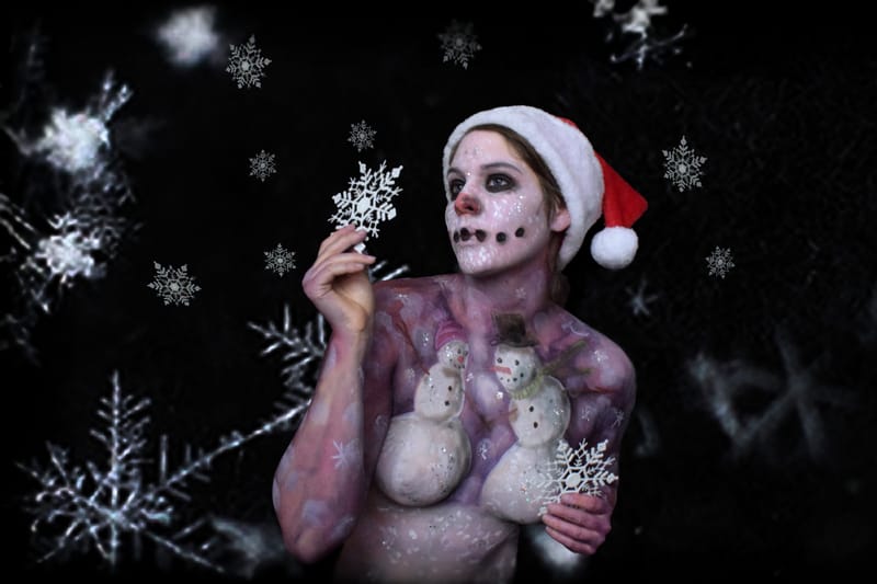 Creative body painting