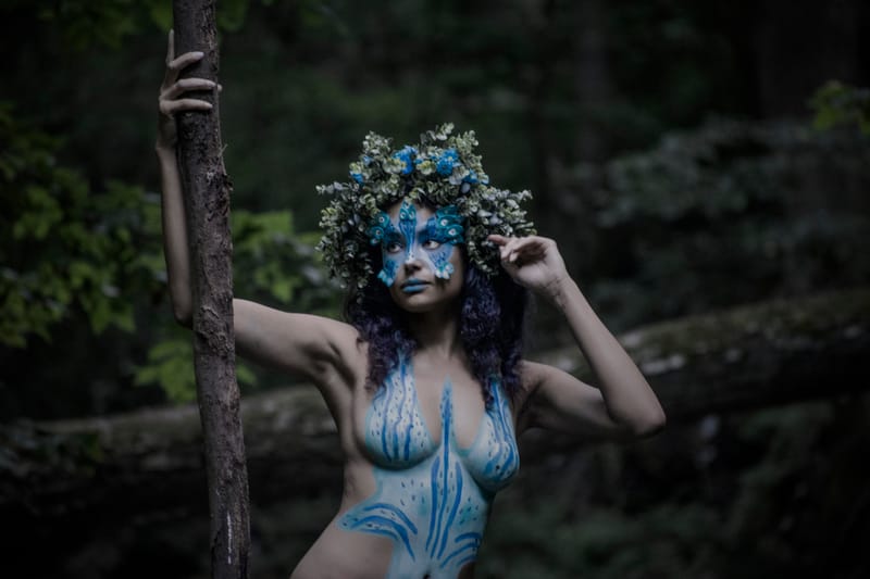 Creative body painting