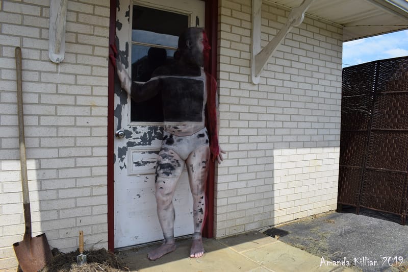 Camouflage Body painting 