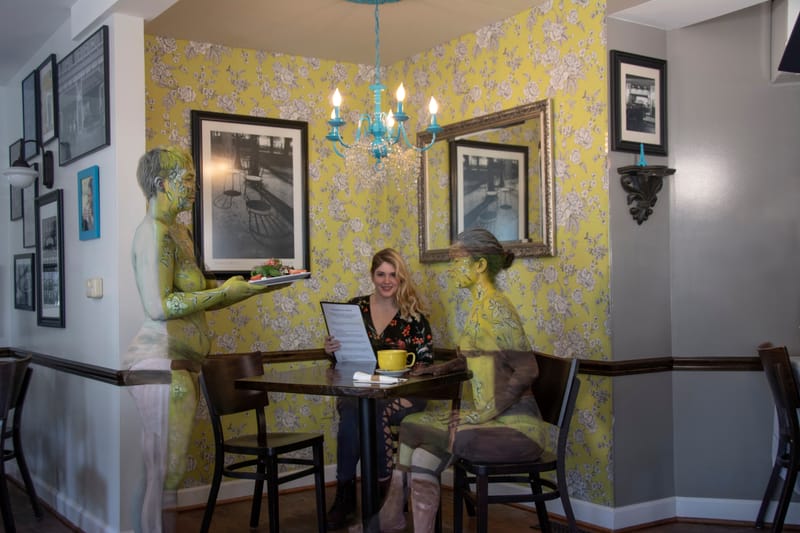 Camouflage Body painting 