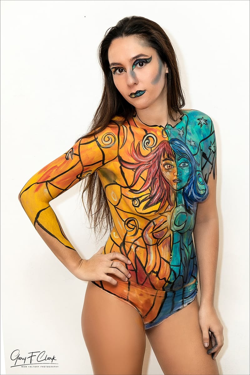 Creative body painting